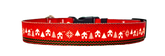 Nordic Red Dog Collar